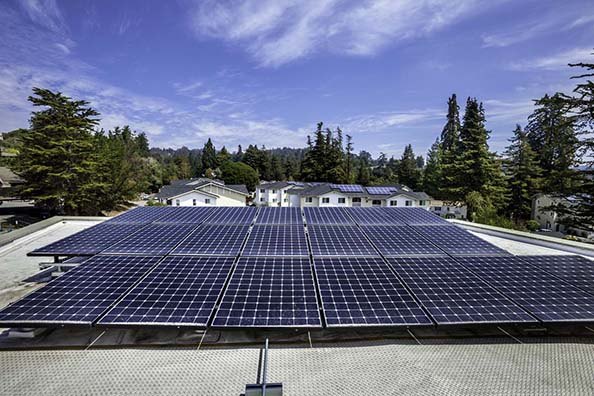 Community Foundation Solar System installed by Allterra Solar